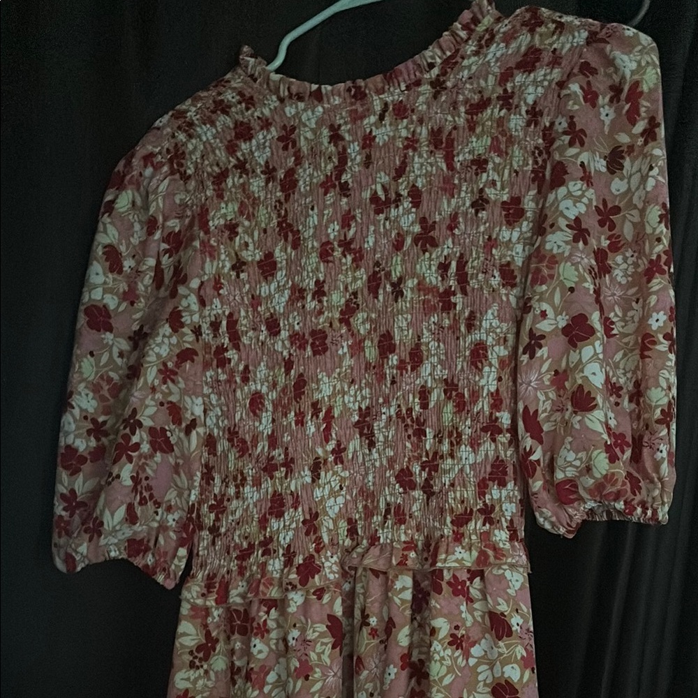 Floral Smocked Dress